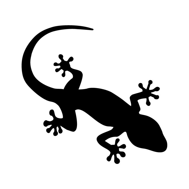 sticker lezard